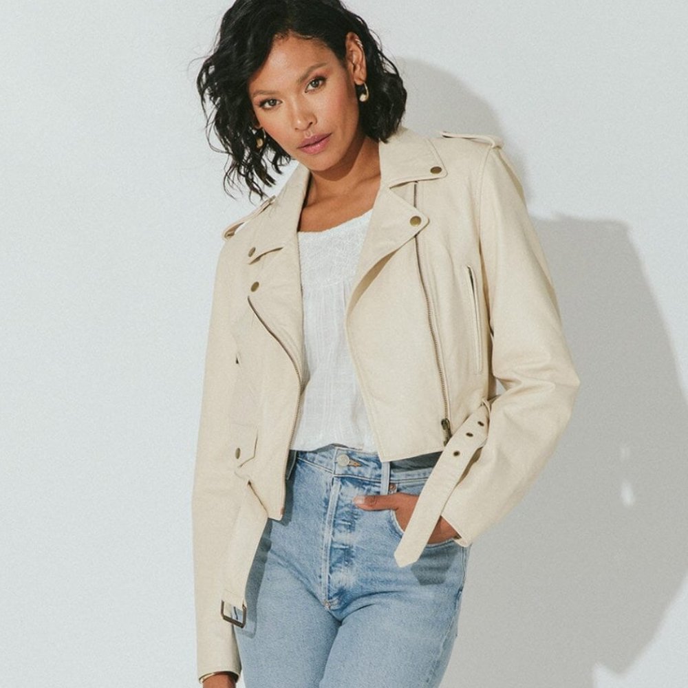 NWT Cleobella Novara Leather Jacket - Small